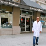 Brooklyn Fare owner Moe Issa at his new store (BHB/Sarah Portlock)