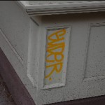 Graffiti goon GUDER "tags" 68 Hicks Street