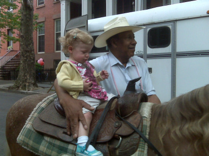 Baby on Horseback