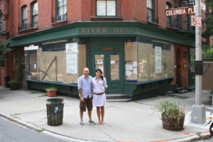 >> Andrea Mocci and Giovanna Fadda plan to open a new Italian restaurant at the old River Deli by October (BHB/Sarah Portlock)